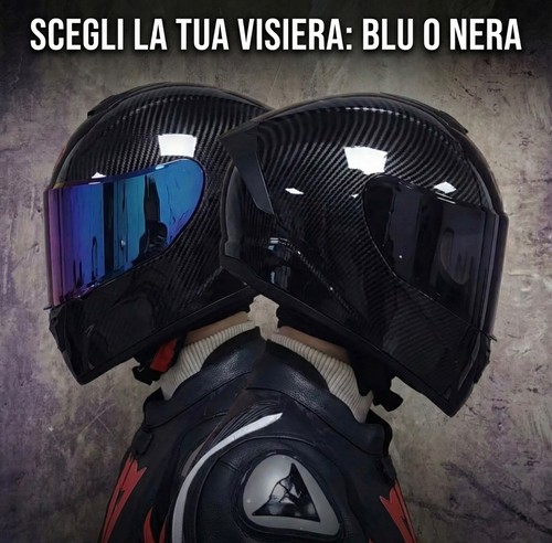 Casco moto integrale - integrale, apribile