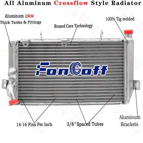 Aluminium moto radiateur - radiateur, pour