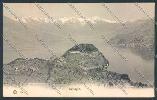 Como bellagio cartolina - bellagio, lq1877