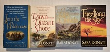 Sara Donati Wilderness lot of 4 PB books Historical, Adventure good preowned