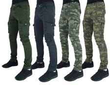 Pantaloni cargo uomo slim fit - pantaloni,