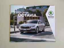 Depliant brochure Skoda Octavia e Octavia Wagon - 2020
