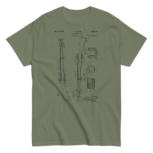 Garand rifle patent - m1,