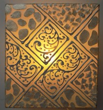 Applique in resina e