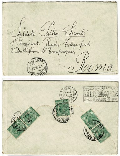 Regno italia lettera - regno, d'italia