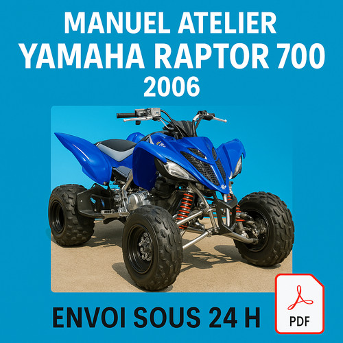 Manuel atelier yamaha 700 - yamaha,