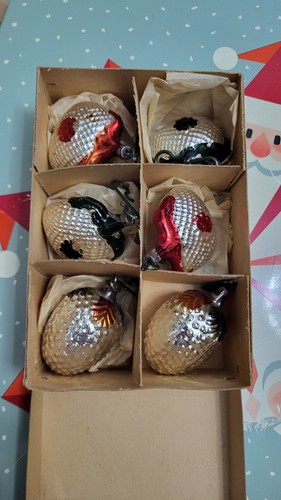 Palline natale anni - natale, 50/60