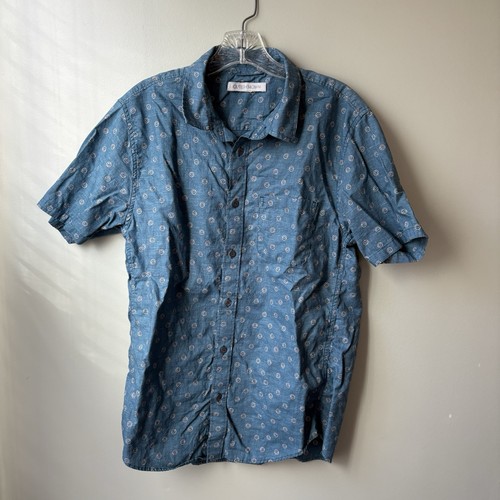 Camicia outerknown blu happy - s,