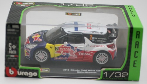 Bburago citroën ds3 wrc - bburago,