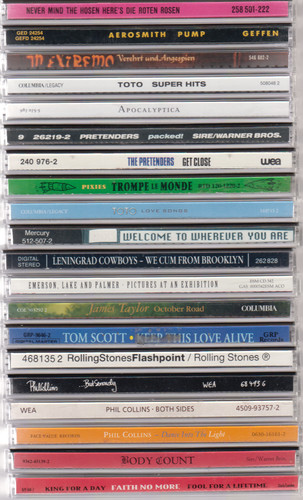 Sammlung rock - cd, )