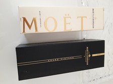 Moet & Chandon scatole vuote Imperial e Grand Vintage 2000. 