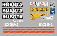 Kubota kx36 mini escavatore - kubota, kx36-2