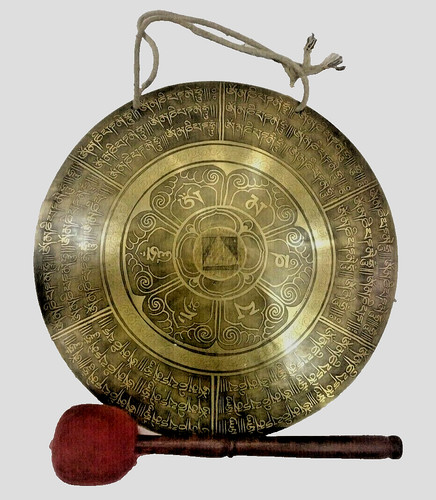 Gong bronzo fatto - gong,