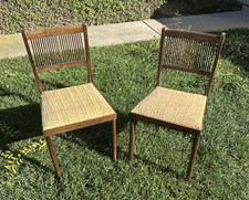 Set di due 2 sedie pieghevoli