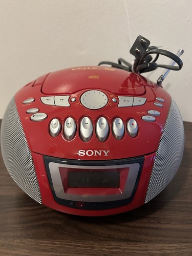 Sony cfd e75 boombox - cfd-e75, portatile