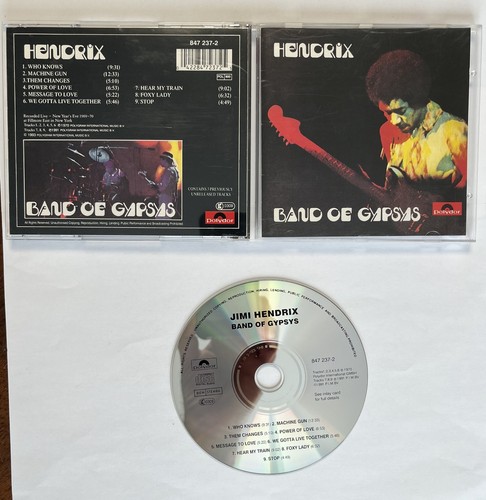 Jimi hendrix band gypsys - cd, of