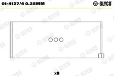 GLYCO 01-4127/4 Cuscinetti Big
