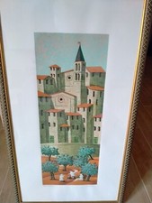 Norberto Proietti ( Norberto ). Serigrafia Prova D' Autore 47X87