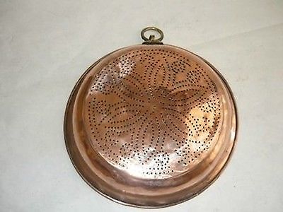Antico scolapasta rame - scolapasta,