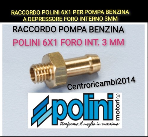 Raccordo polini 6x1 per pompa - raccordo,