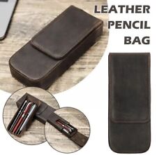 Cofanetto Porta Penne Vera Pelle da Collezione 3 o 6 penne portatile da viaggio