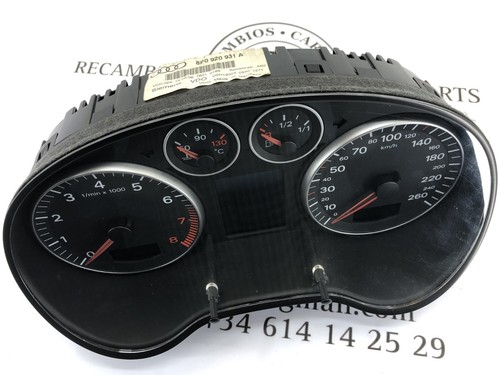 Quadro strumenti audi - quadro,