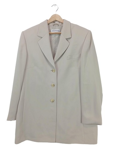 Bianca blazer lungo donna - bianca,