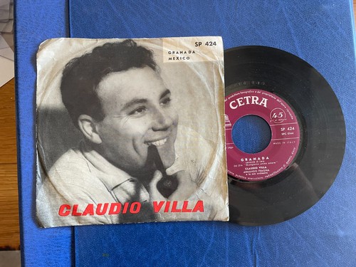 Disco giri claudio villa - disco,
