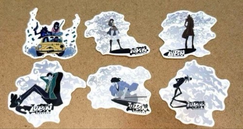 Set adesivi lupin iii - 6,