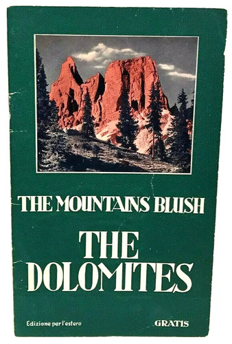 Vintage dolomites italy travel - vintage,