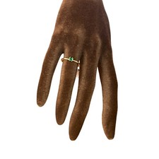 anello donna oro giallo 18 kt