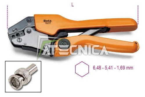 Pinza cricchetto connettori - pinza,