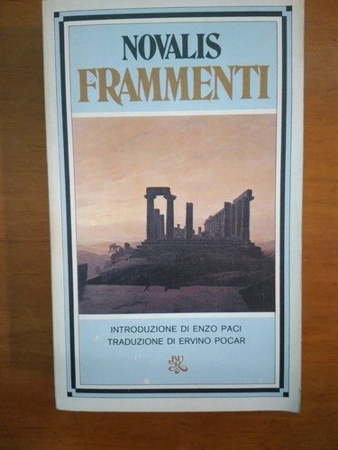 Novalis frammenti bur - bur, 1981