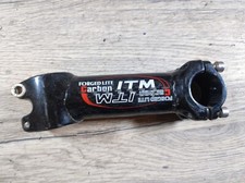Attacco manubrio ITM alluminio rivestito carbonio 110mm