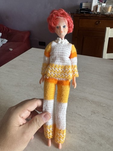 Bambola dollikin capelli rossi - bambola,