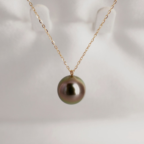 Collana con ciondolo perle - con, di
