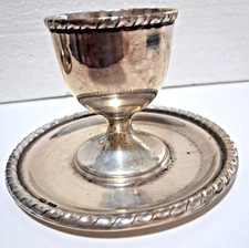 2 portauova con piattino fisso