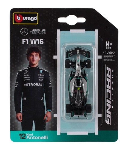 Burago mercedes gp - 1/64,