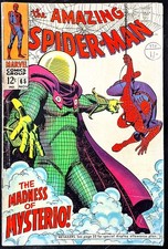 AMAZING SPIDER-MAN #66  MYSTERIO GREEN GOBLIN CLASSIC ROMITA COVER 1968