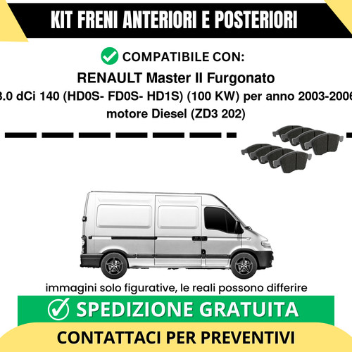 Pastiglie freno ant - ant, +
