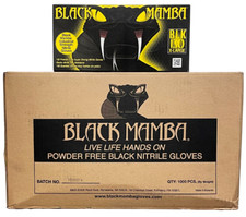 Black Mamba Nitrile Gloves 6