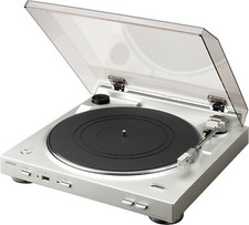 DENON DP-200USB-SP sistema lettore automatico completo Premium silver con equalizzatore phono nuovo