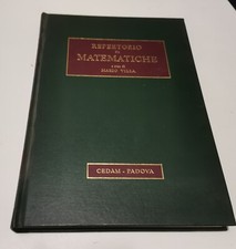 REPERTORIO DI MATEMATICHE volume I a cura di Mario Villa  1969 CEDAM Libro