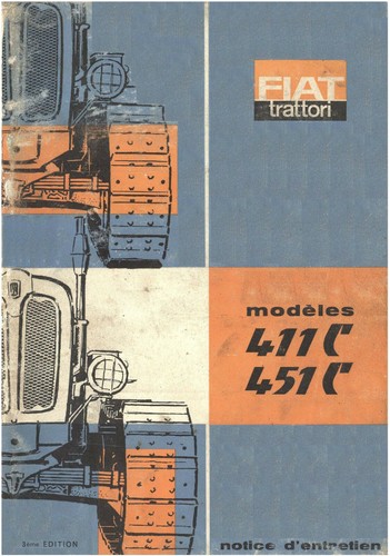 Fiat trattore 411c 451c - 411c,