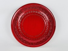 Bitossi Piatto Smaltato Rosso