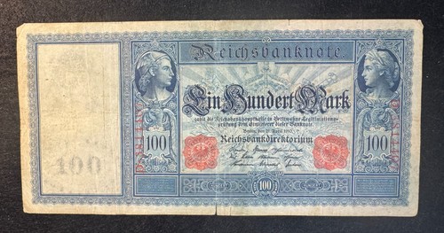 Banconota 100 marchi 1910 - 100,