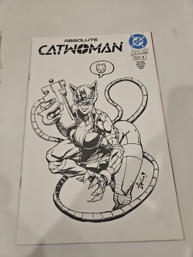 Absolute catwoman schizzo - catwoman,