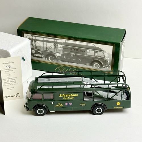 Jaguar race car - race, transporter