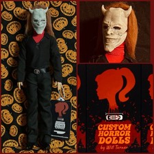 The Grabber BAMBOLA HORROR PERSONALIZZATA figura quercia da telefono nero