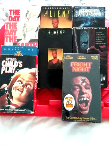 Horror vhs movies fright - horror,